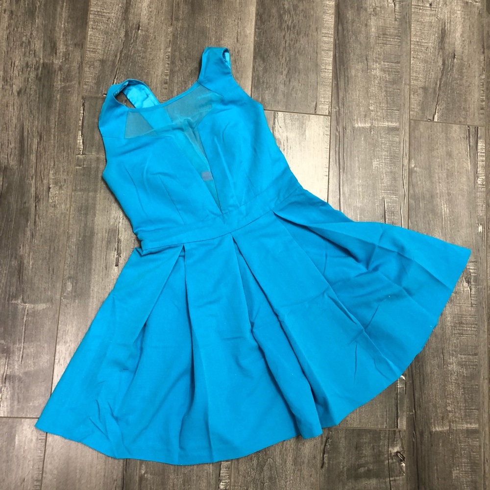 My favorite bright blue dress